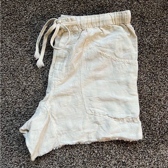 Free People - Tomboy Linen Shorts - Picture 6 of 8